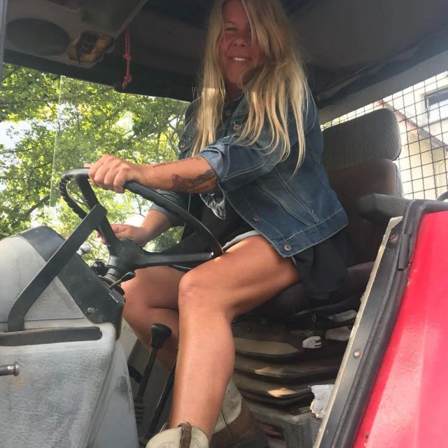 Kim-Van-Dyke vor der Webcam