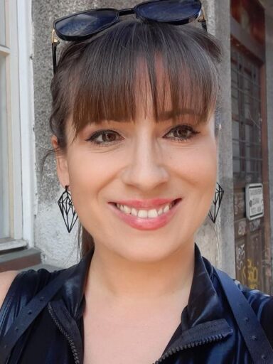 LaLeticia vor der Webcam